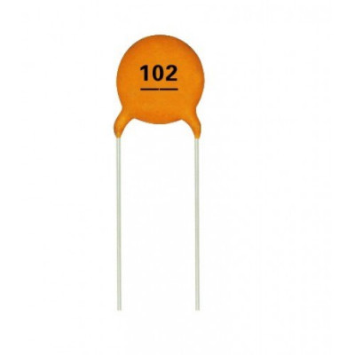 0.001uF - (102) Ceramic Capacitor - 5 Pieces pack