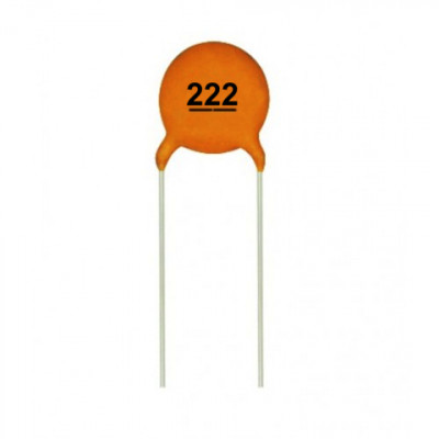 0.0022uF - (222) Ceramic Capacitor - 5 Pieces pack