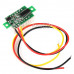 0.72 cm (0.28 inch) 0-100V Three Wire DC Voltmeter Red