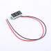 0.72 cm (0.28 inch) 3.5-30V Two Wire DC Voltmeter Green