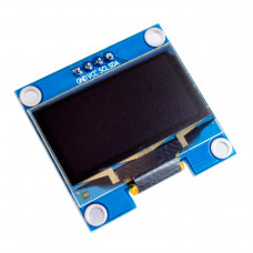 2.44 cm (0.96 Inch) I2C/IIC 128x64 OLED Display Module 4 Pin - White Color