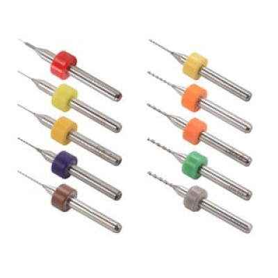 0.1-1.0mm Mixed 3D Printer Nozzle Cleaning Drill Bit Kit for MK7 MK8RepRap - 10 Pieces