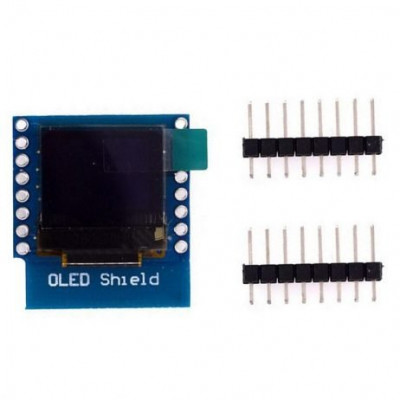 1.68 cm (0.66 Inch) OLED Module IIC/I2C for D1 MINI