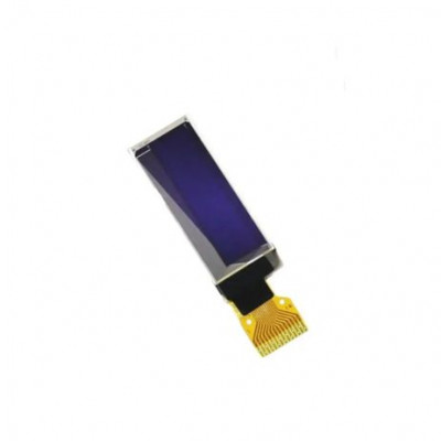 0.91 Inch Monochrome Oled display Panel (Blue) 14pin