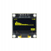 2.44 cm (0.96 Inch) I2C/IIC 128x64 OLED Display Module 4 Pin - Yellow-Blue Color