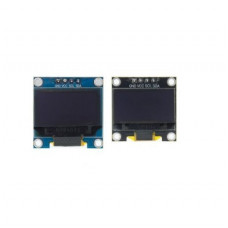 2.44 cm (0.96 Inch) I2C/IIC 128x64 OLED Display Module 4 Pin - Yellow-Blue Color