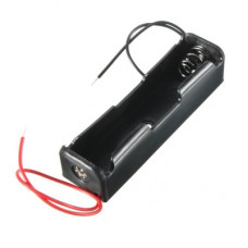 1 x 3.7V 18650 Lithium Polymer (Lipo) Battery Holder