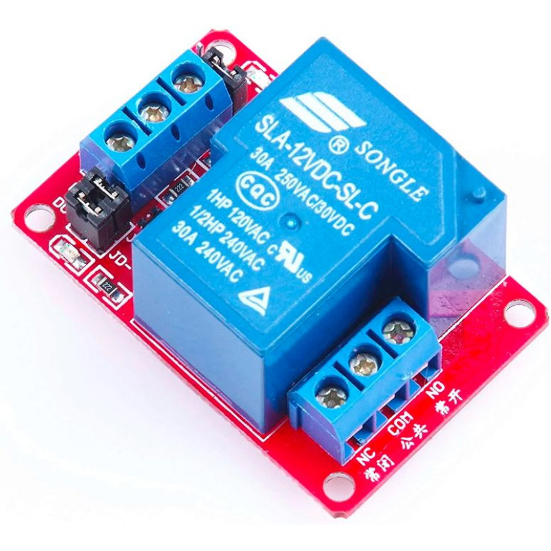 1 channel 12V 30A Relay Module Power Failure Relay buy online at Low