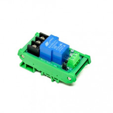 1 Channel 12V 30A Relay Module with Optocoupler and Guide Rail