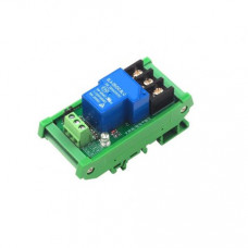 1 Channel 30A 5V Relay Module Supports High and Low Trigger With Guide Rail