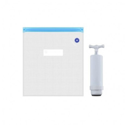 1 Vacuum Bag + 1 Suction Pump Set 1 Vacuum Bag + 1 Suction Pump Set
