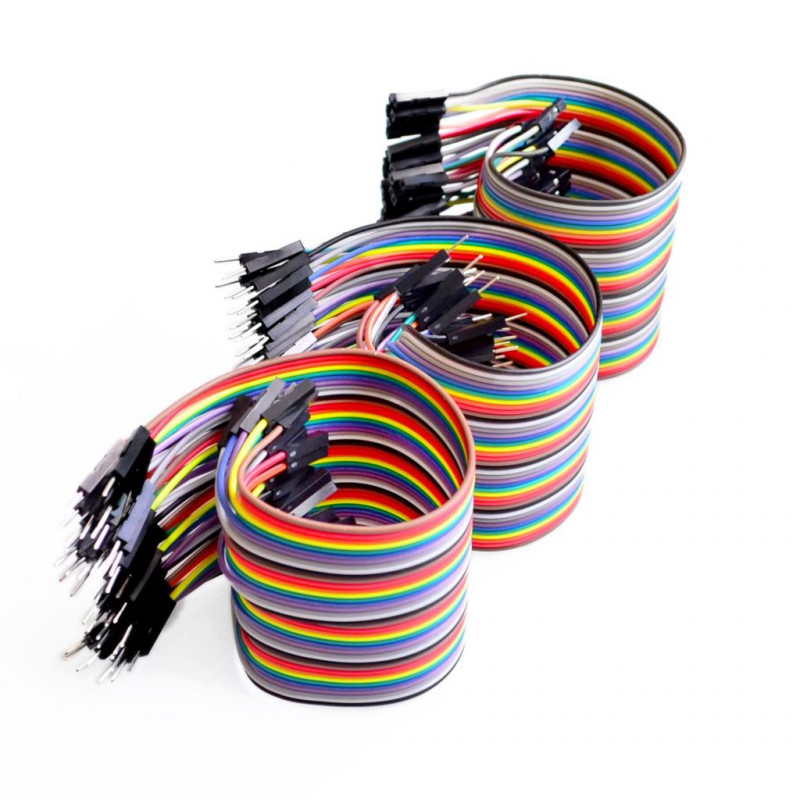 65pcs male to male solderless flexible breadboard jumper cable wires arduino KK 