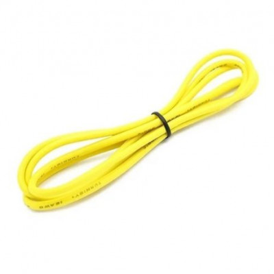 10 Meter UL1007 22AWG PVC Electronic Wire (Yellow) 10 Meter UL1007 22AWG PVC Electronic Wire (Yellow)
