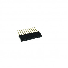 10 Pin Female 11mm tall stackable Header Connector