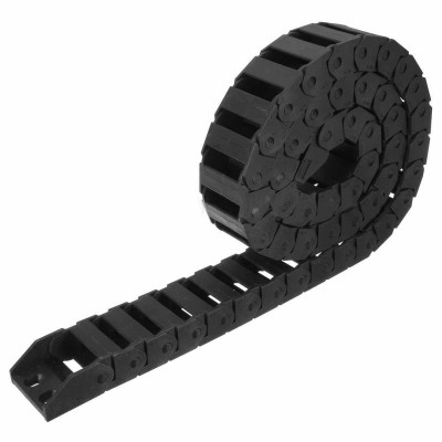 1M Long Blk Plastic Towline Cable Drag Chain 10 x 15mm TOOGOO R 