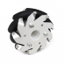 100mm Aluminum Mecanum wheels (Bush type rollers) Right