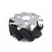 100mm Aluminum Mecanum wheels (Bush type rollers) Right