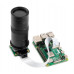 100X Industrial Microscope Lens C/CS-Mount Compatible With Raspberry Pi HQ Camera
