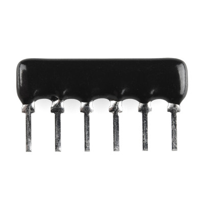 10k ohm 6 Pin Resistor Network - SIP