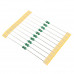 10mH 1/2W 0410 Color Ring Axial Lead Type Inductor - (10 Pieces Pack)