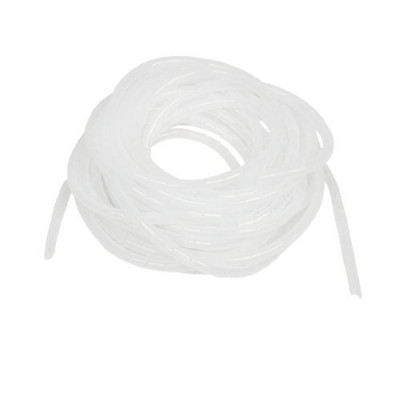 10mm Spiral Wrapping Band White 10M for Wires