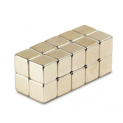 10mm x 10mm x 10mm (10x10x10 mm) Neodymium Block Magnet
