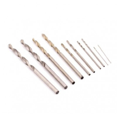 10pcs Twist Drill Kit, 2x each size: 0.7mm 8.0mm 1.0mm 1.2mm 1.4mm 10pcs Twist Drill Kit, 2x each size: 0.7mm 8.0mm 1.0mm 1.2mm 1.4mm