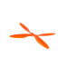 10x4.5 inch 1045/1045R CW CCW Propeller Pair for Quadcopter (Orange)