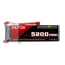 11.1V - 5200mAH - (Lithium Polymer) Lipo Rechargeable Battery - 35C