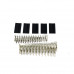 1x10 Pin Male-Female Crimp Connector - 5 Pieces pack