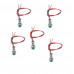 12-18V 5MM Green LED Metal Indicator Light with 20CM Cable (Pack of 5) 12-18V 5MM Green LED Metal Indicator Light with 20CM Cable (Pack of 5)