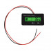 12-84V Battery Power Display Meter Lithium Battery Lead-acid Battery Power Display GY-6GS Green 3 Strings Lithium Battery