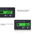 12-84V Battery Power Display Meter Lithium Battery Lead-acid Battery Power Display GY-6GS Green 3 Strings Lithium Battery