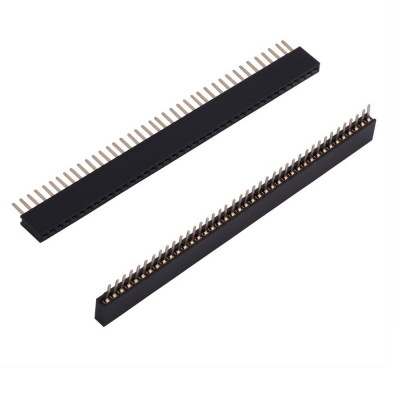 1x40 Pin 1.27mm Pitch Female Single Row Berg Header Strip