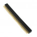 2x40 1.27mm Pitch Pin Female Double Row Header Berg Strip