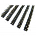 2x40 1.27mm Pitch Pin Male Double Row Header Berg Strip 2x40 1.27mm Pitch Pin Male Double Row Header Berg Strip