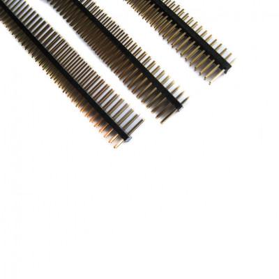 2x40 1.27mm Pitch Pin Male Double Row Header Berg Strip 2x40 1.27mm Pitch Pin Male Double Row Header Berg Strip