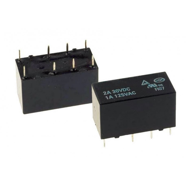 12V 2A PCB Mount Relay - DPDT buy online at Low Price in India