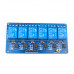 6 Channel 12V Relay Module with Optocoupler 6 Channel 12V Relay Module with Optocoupler