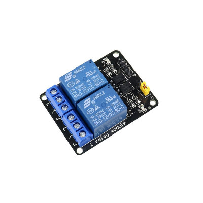 2 Channel 12V Relay Module with Optocoupler