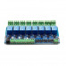 12V Modbus RTU 8 Channels Relay Module Input Optocoupler Isolation RS485 MCU
