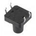 12x12x10mm Tactile 4 Pin Push Button Switch - 5 Pieces Pack