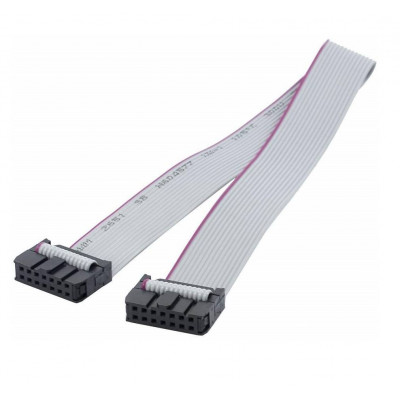 14 Pin (14 Wire) Female to Female Connector Flat Ribbon Cable (FRC) Cable - 30 cm Length