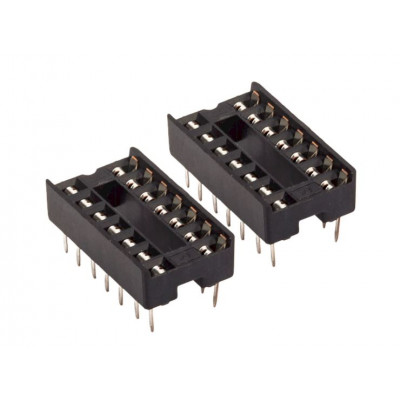 14 Pin IC Base (DIP) - 2 Pieces Pack