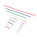 U Shape Solderless Breadboard Jumper Cable Wire Kit - 140 Pieces Pack
