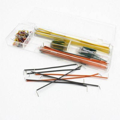 U Shape Solderless Breadboard Jumper Cable Wire Kit - 140 Pieces Pack