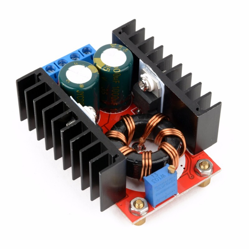150W DC-DC Step-Up Boost Converter 10-32V to 12-35V 6A Adjustable Power  Supply Module buy online at Low Price in India 