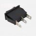 15A 250V AC SPST ON-OFF Dust-proof Rocker Switch-2pcs