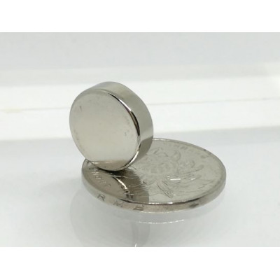 15mm x 5mm (15x5 mm) Neodymium Disc Strong Magnet