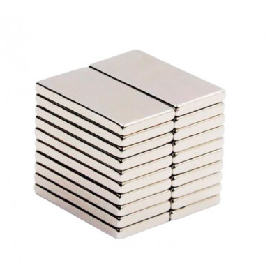 15mm x 10mm x 2mm (15x10x2 mm) Neodymium Block Magnet